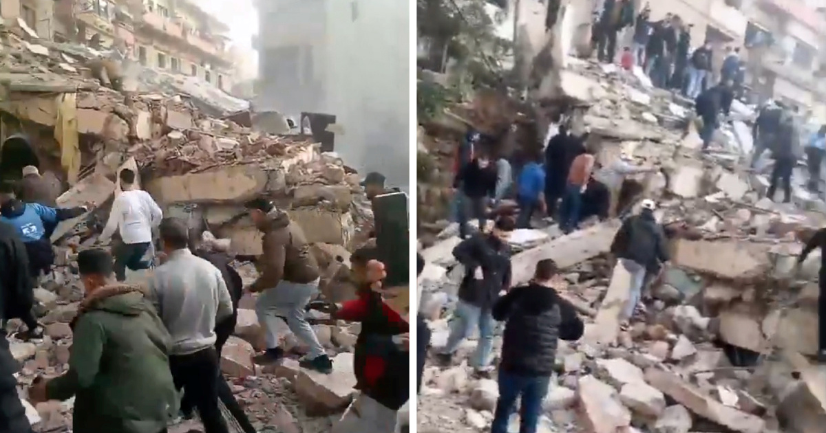 VIDEO Srušila se zgrada u Libanonu. Ima zarobljenih