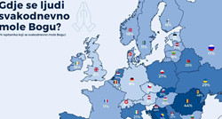 Objavljena je karta: Evo koliko se Hrvati zaista mole bogu