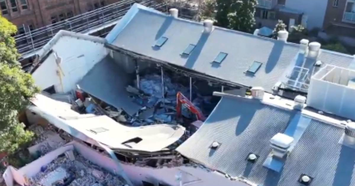 Urušila se zgrada u Sydneyju. Dvojica muškaraca teško ozlijeđena