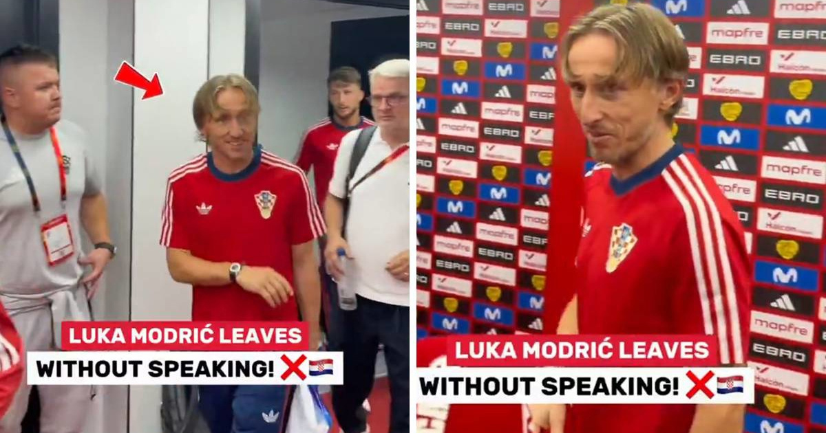 VIDEO Modrić nije htio dati izjavu španjolskim novinarima