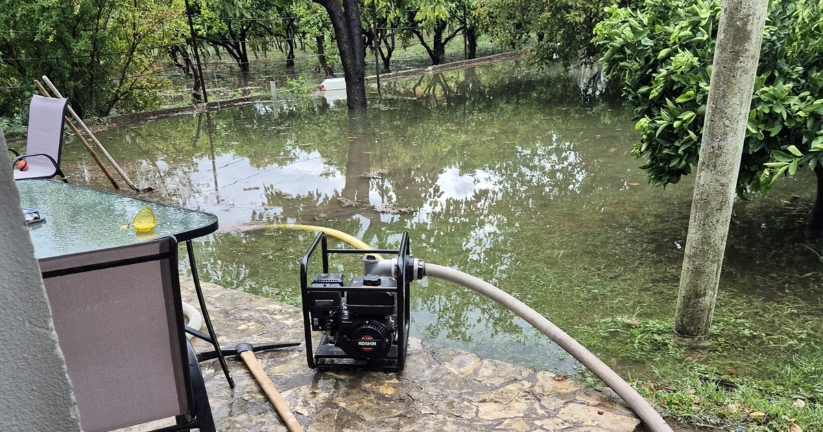 U Metkoviću u 24 sata palo 130 litara kiše po metru četvornom