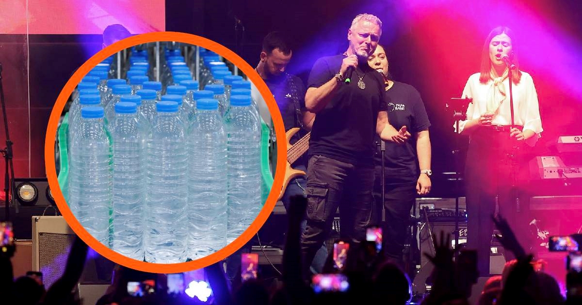 Na velikom Thompsonovom koncertu bit će spremno čak 2.5 milijuna bočica vode