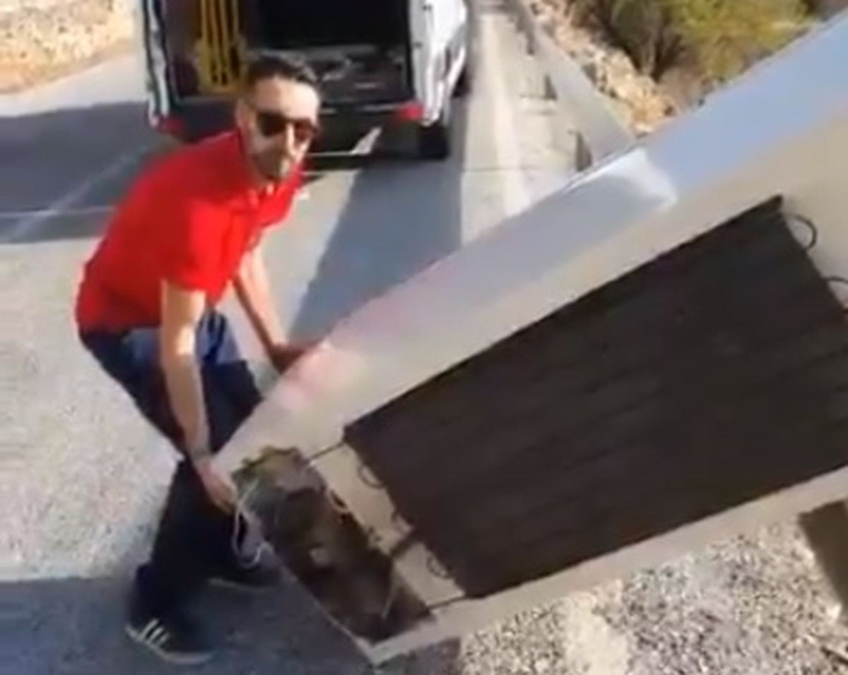 VIDEO Bacio hladnjak u provaliju, gadno je požalio kad ga je policija našla