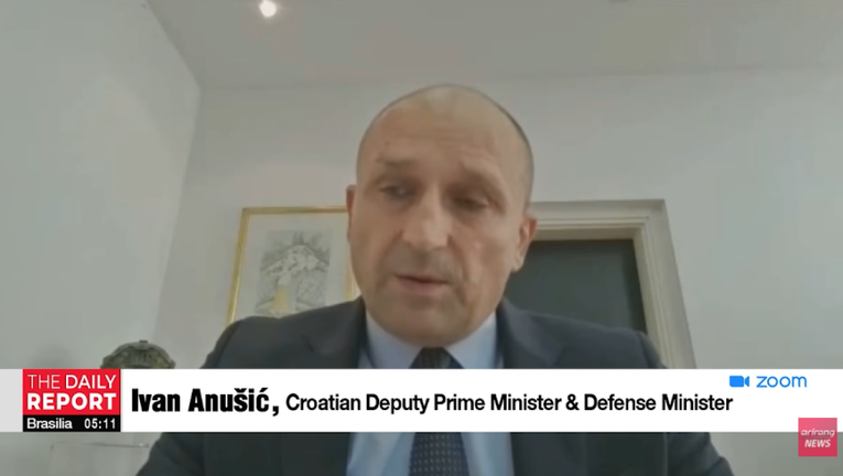 VIDEO Anušić dao intervju na engleskom, pogledajte snimku