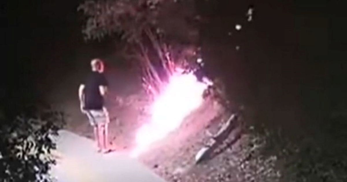 VIDEO Nadzorna kamera snimila piromana u Bugarskoj, optužen je za terorizam