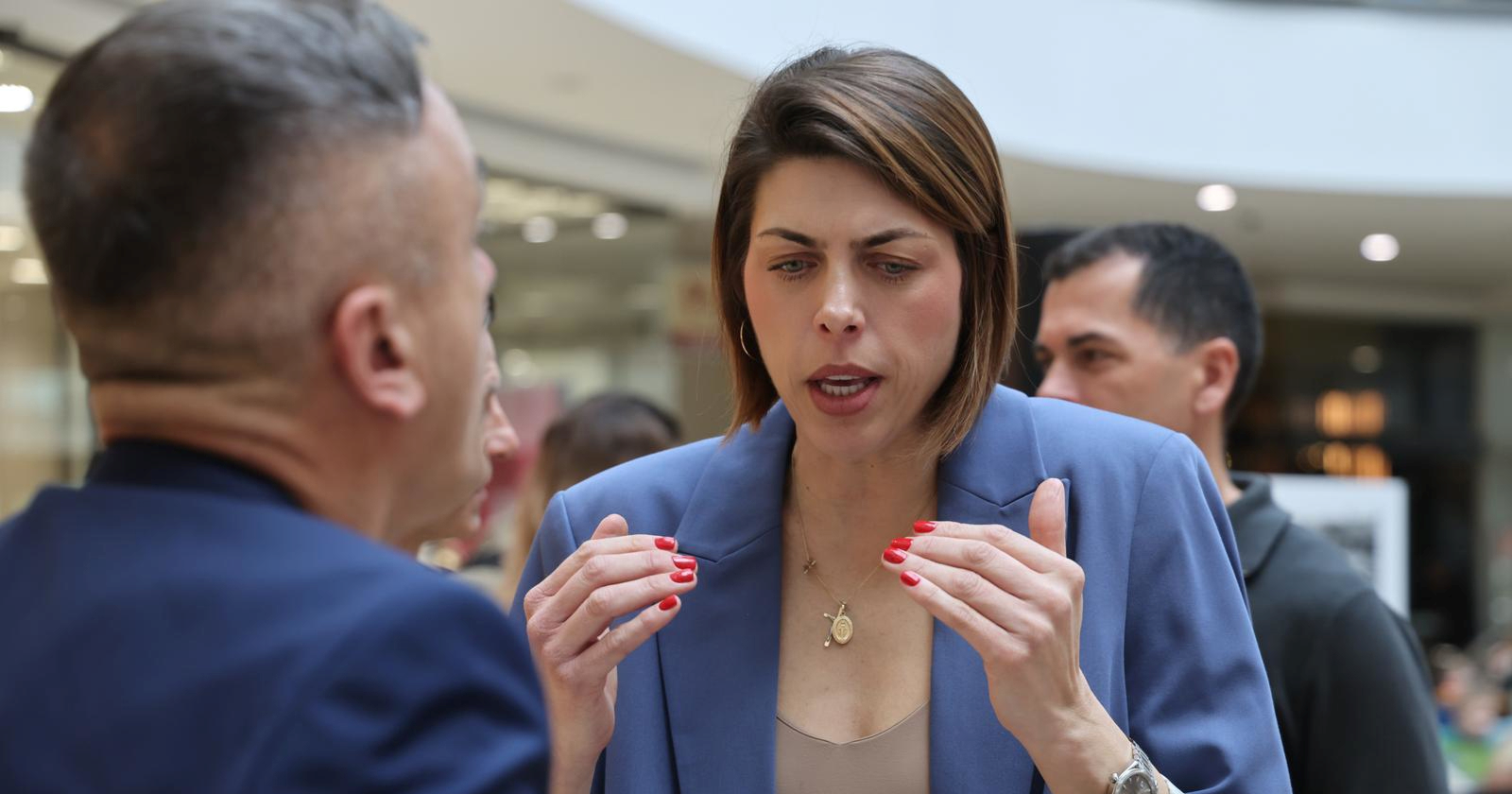 Blanka Vlašić na panelu u Splitu bez vjenčanog prstena