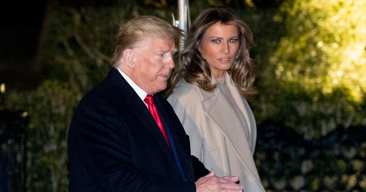 Melania isto ima blaže simptome korone