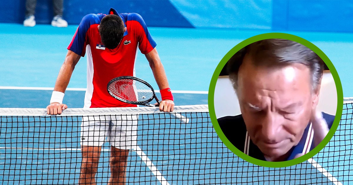 Nikola Pilić uživo na televiziji komentirao poraz Đokovića i raspao se u suzama