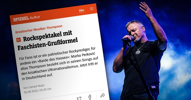 Der Spiegel: Thompson koketira s ustaškom ideologijom i opet nastupa u Njemačkoj