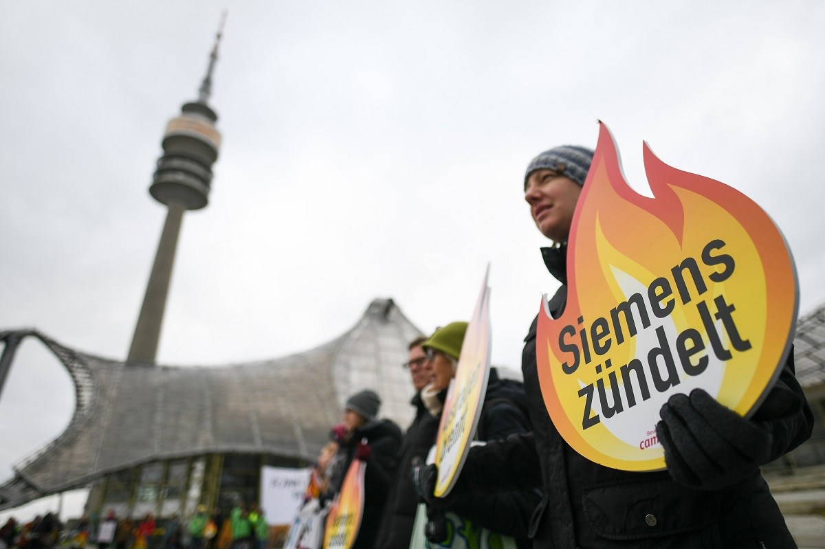 Siemens na udaru njemačkih klimatskih aktivista zbog spornog projekta