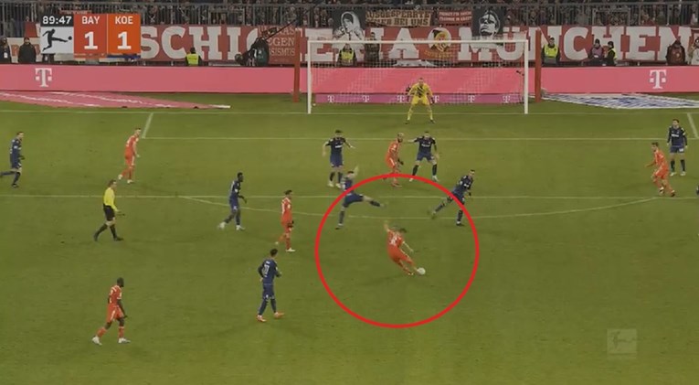 Bayern se spasio poraza u 90. minuti golčinom sezone. Pogledajte remek-djelo Kimmicha
