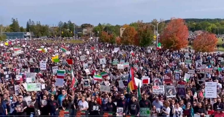 U Kanadi održani veliki prosvjedi podrške iranskim ženama