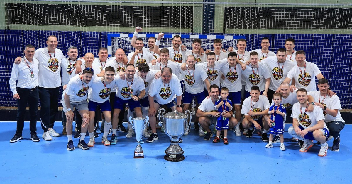 RK Zagreb nastavio dominaciju i osvojio 34. naslov prvaka Hrvatske