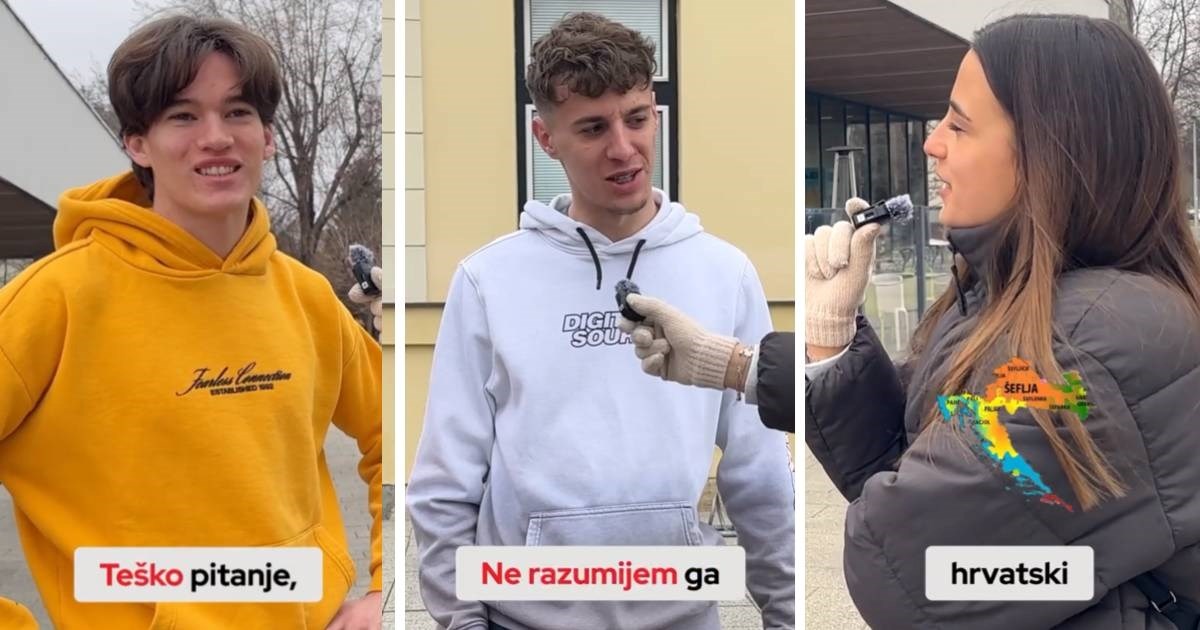 Pitali smo ljude koji je najgori hrvatski naglasak. Svi su rekli isto