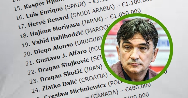 Dalić je jedan od najmanje plaćenih izbornika na SP-u