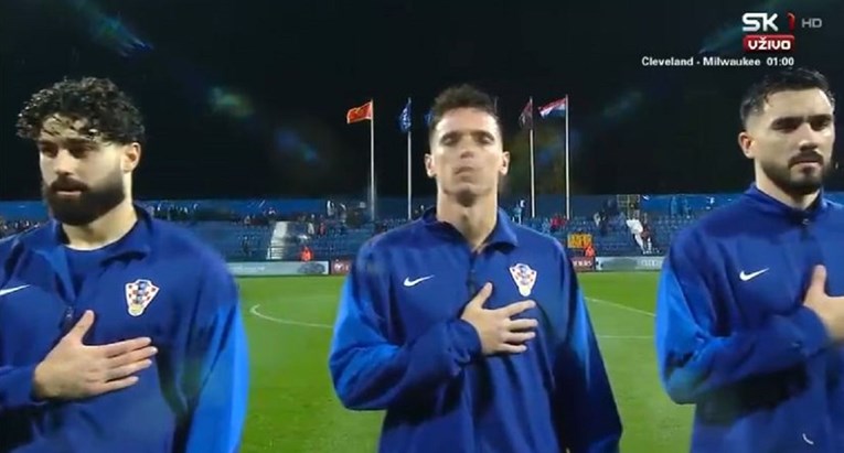 VIDEO Ovako su Crnogorci dočekali himnu Hrvatske