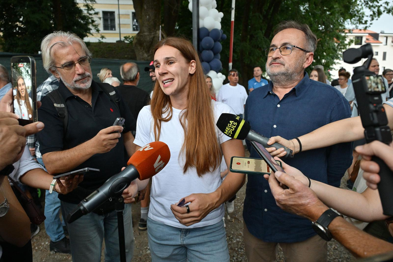 Sara Kolak dobila park i mural u Ludbregu. "Nisam mislila da ću imati takvu čast"