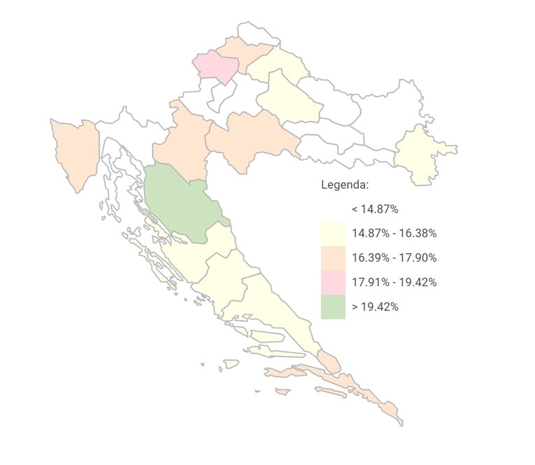 Na lokalnim izborima do podneva glasalo svega 15.12 posto birača