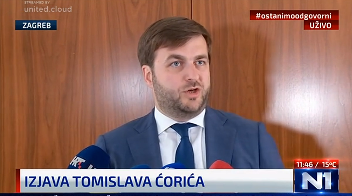 Ćorić o memorandumu o Ini: Nisam potpisnik, ja sam ga supotpisao