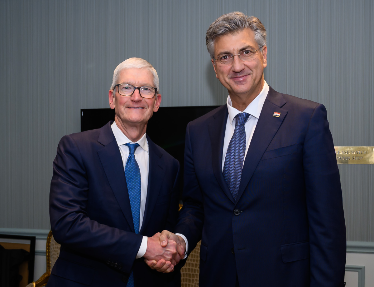 Plenković se sastao s šefom Applea