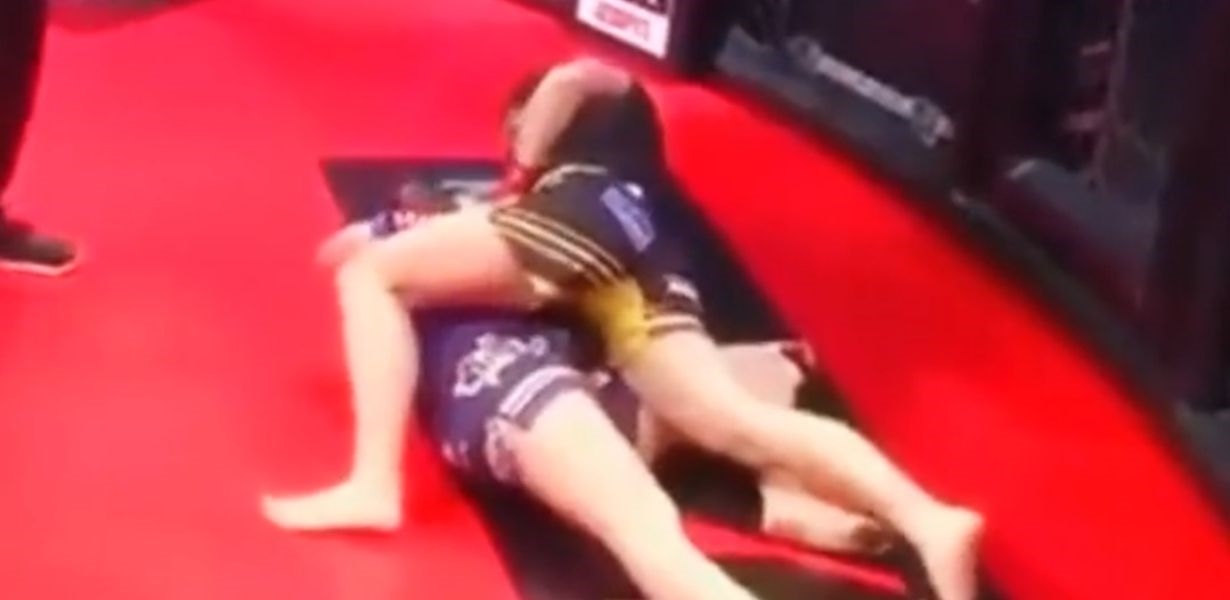 VIDEO Užas u kavezu, borkinja gušila besvjesno tijelo, sudac nijemo gledao
