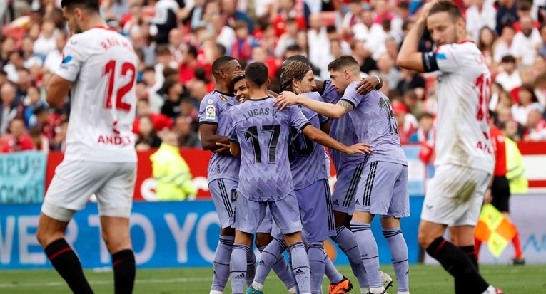 SEVILLA - REAL MADRID 1:2 Modrić sudjelovao u preokretu Reala u važnoj utakmici