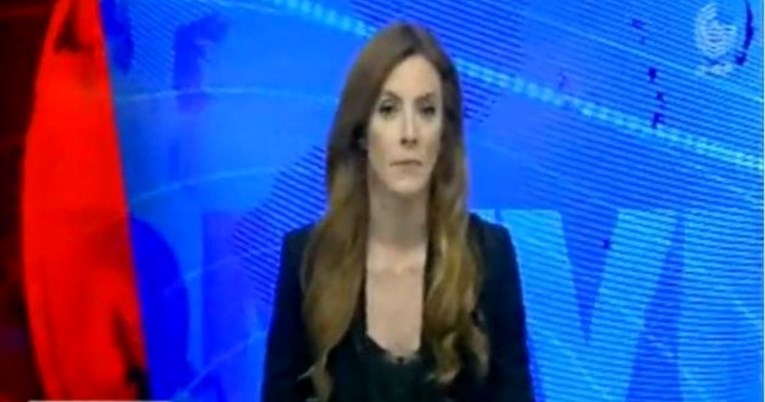 VIDEO Potres prekinuo voditeljicu usred Dnevnika, priča se o njezinoj reakciji