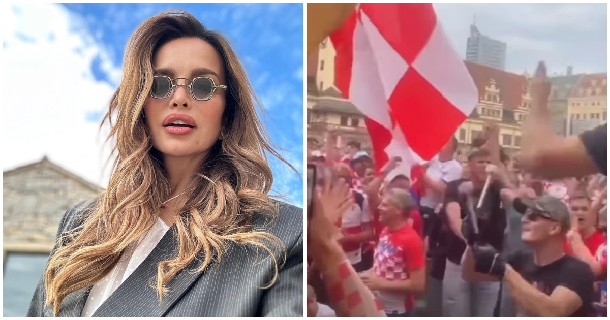 Navijači u Leipzigu glasno pjevali Severininu pjesmu, pjevačica se pohvalila snimkom