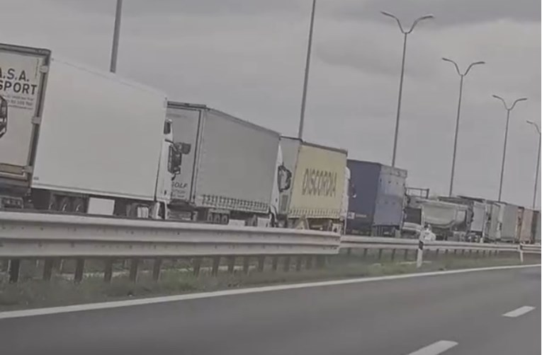 VIDEO Velika kolona na zagrebačkoj obilaznici