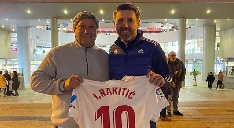 Rakitićev otac veliki je navijač Dinama, posjetio je igrače