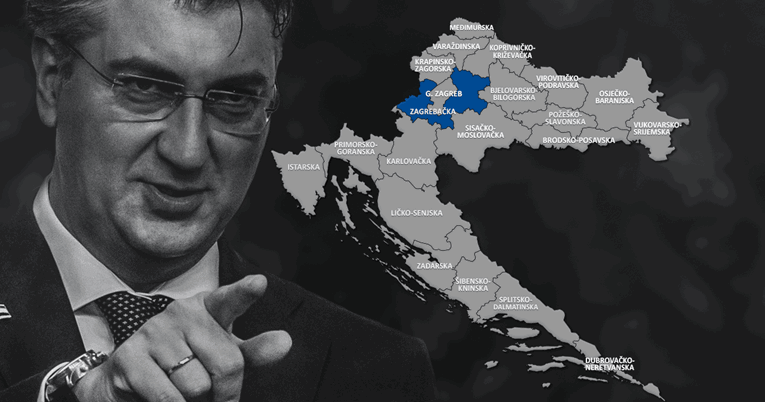 Zašto postoje županije? Da bi HDZ imao gdje vladati