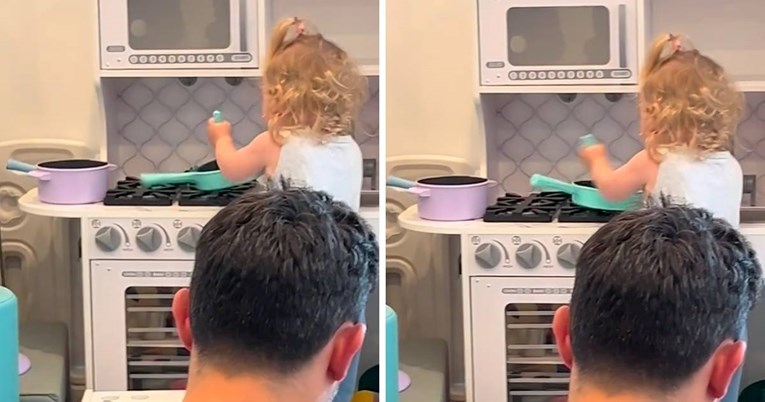 Mama snimila kći kako se igra kuharice, video nasmijao milijune na TikToku