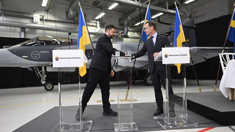 Švedska namjerava Ukrajini prodati do 150 borbenih aviona Gripena