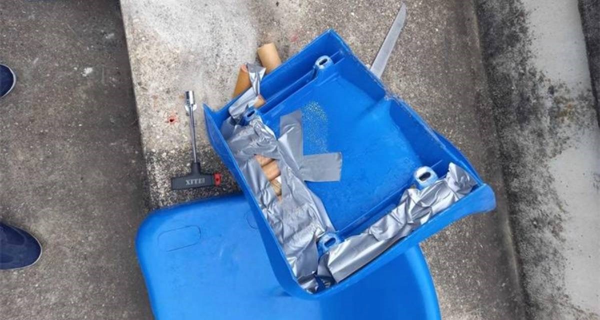 Policija objavila fotke: Pogledajte što su našli na tribini na kojoj je bila Torcida