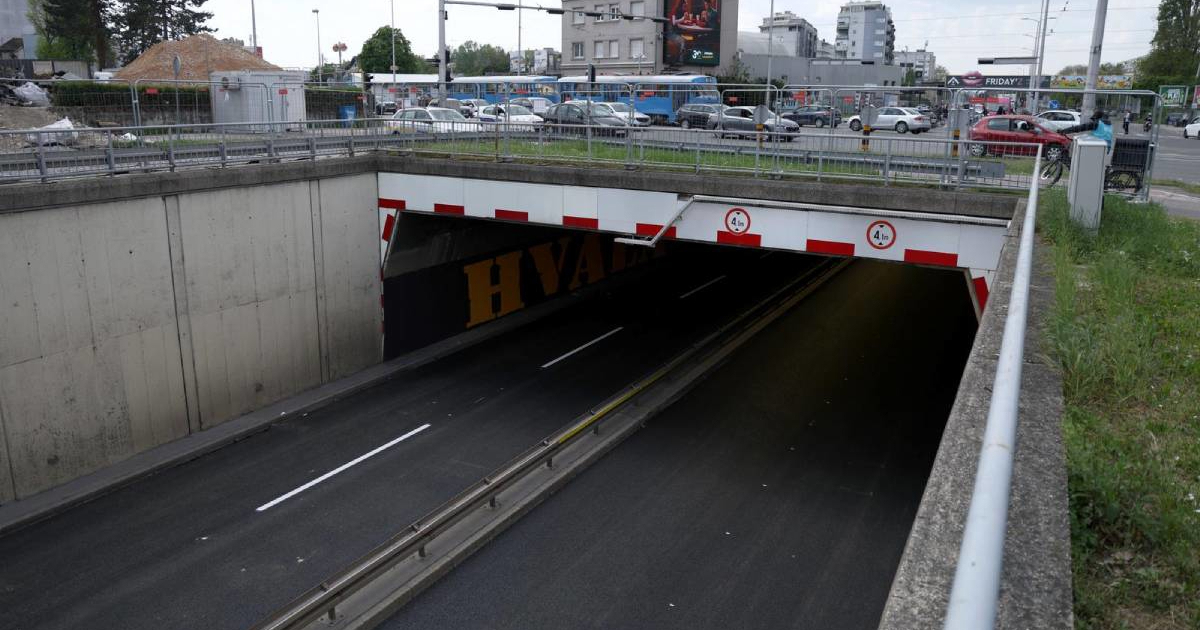 Otvoren podvožnjak kod Vjesnika