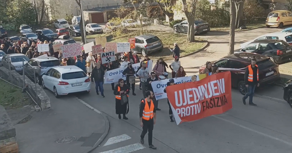 Udruga: U Puli bilo 1.530 ljudi na maršu antifašista. To je kao 22.500 u Zagrebu