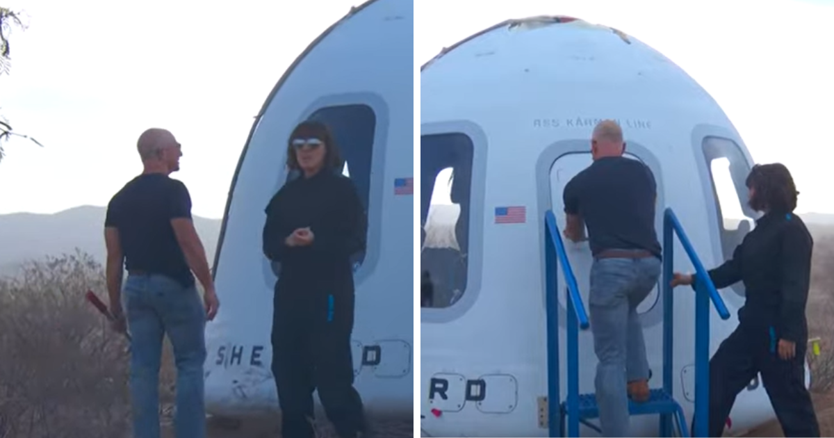 VIDEO Jeff Bezos pao dok je dočekivao zaručnicu iz svemira
