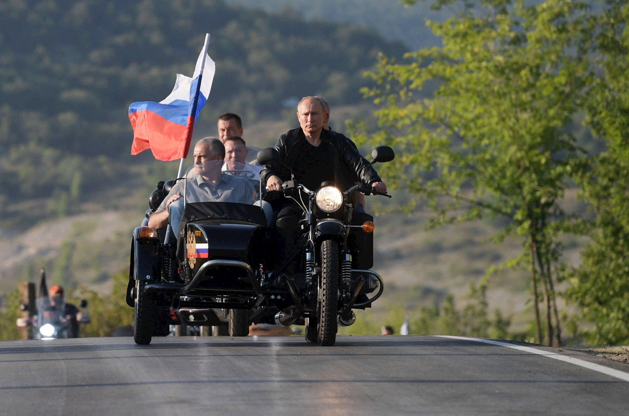 Putin tijekom boravka na Aljasci muškarcu darovao motocikl