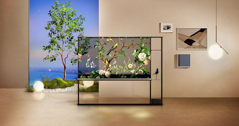 LG predstavio prvi bežični prozirni OLED TV. Pogledajte kako izgleda