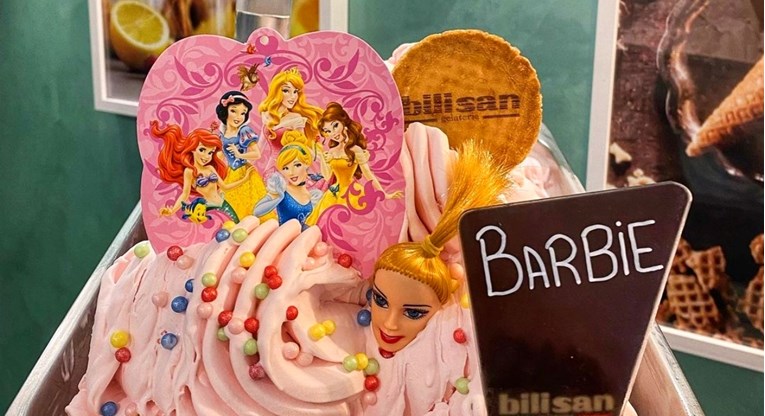 Splitska slastičarnica u ponudu uvela Barbie sladoled