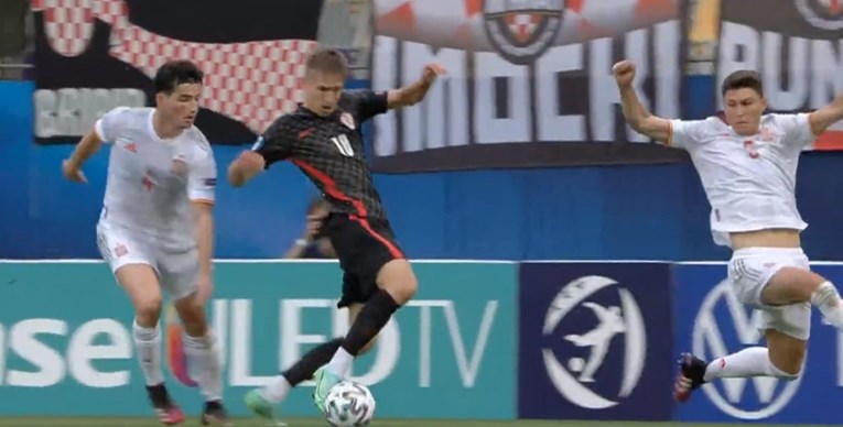 Pogledajte penal i gol kojim je mlada Hrvatska izborila produžetke protiv Španjolske
