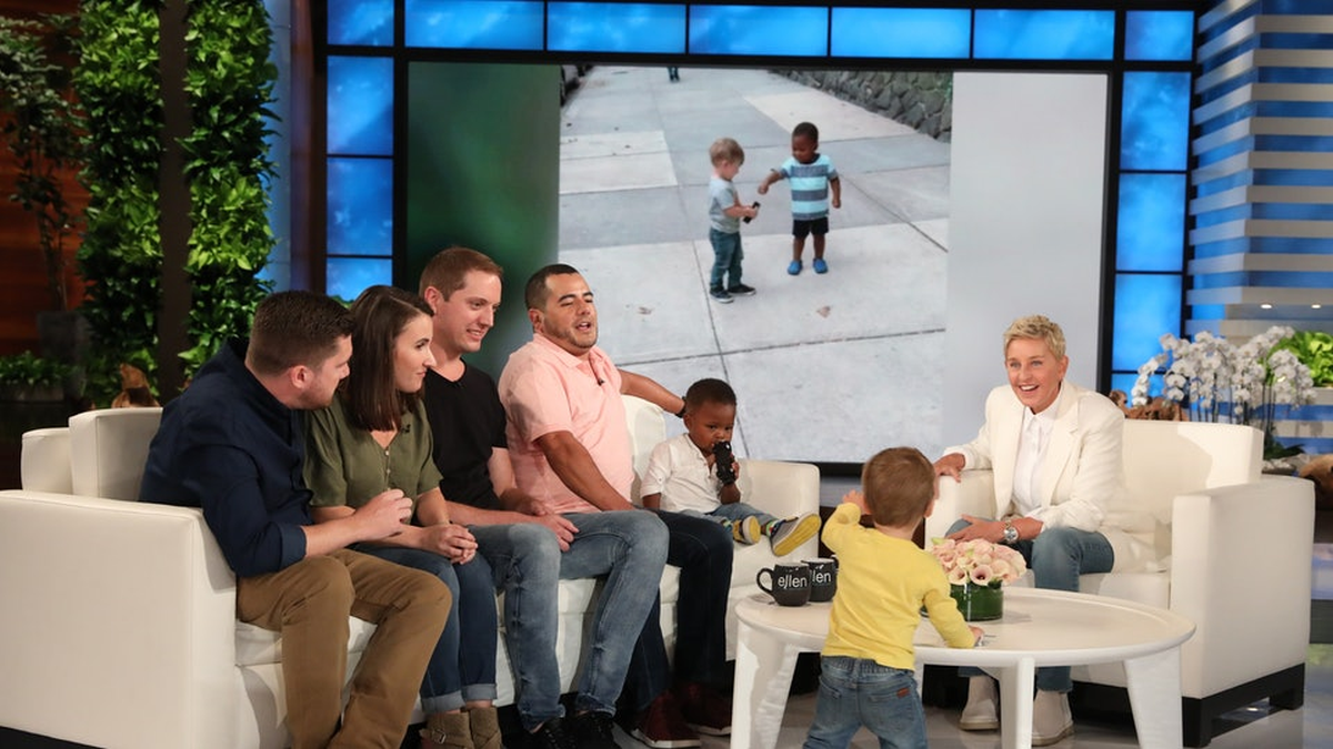 Sjećate se dvojice dječaka koji su se grlili? Bili su kod Ellen DeGeneres