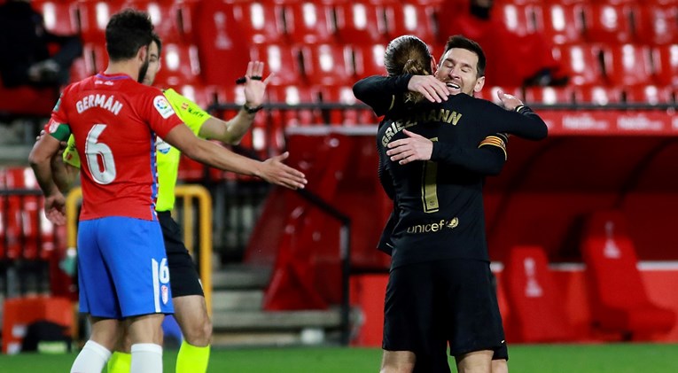 GRANADA - BARCELONA 0:4 Šou Griezmanna i Messija za novu pobjedu Barcelone