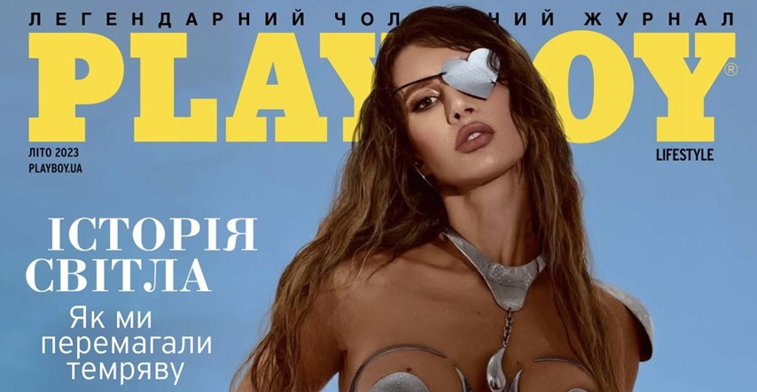 Supruga ukrajinskog političara, koja je u napadu ostala bez oka, pozirala za Playboy
