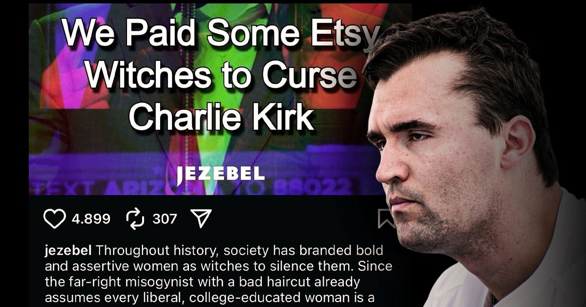 Zašto se nakon ubojstva Charlieja Kirka posvuda spominju "vještice s Etsyja"