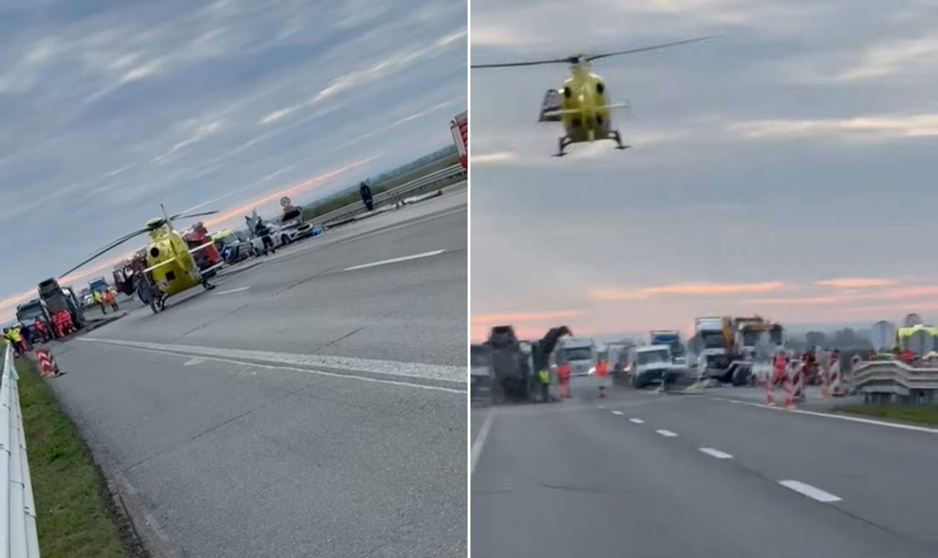 Teška prometna na A3 kod Lužana, jedna osoba poginula, četiri ozlijeđene