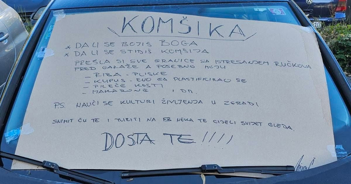 Poruka iz BiH nasmijala regiju: "Da li se bojiš Boga? Prešla si sve granice"