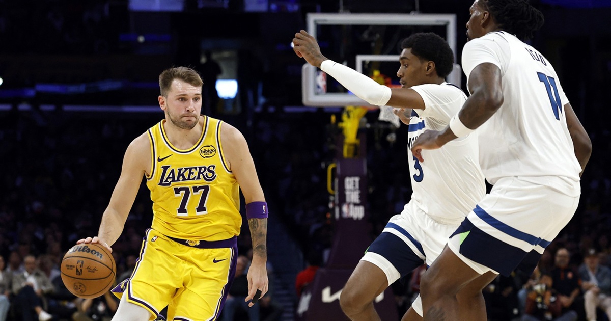 Dončić radi čuda na početku nove NBA sezone. Poigrao se s Wolvesima