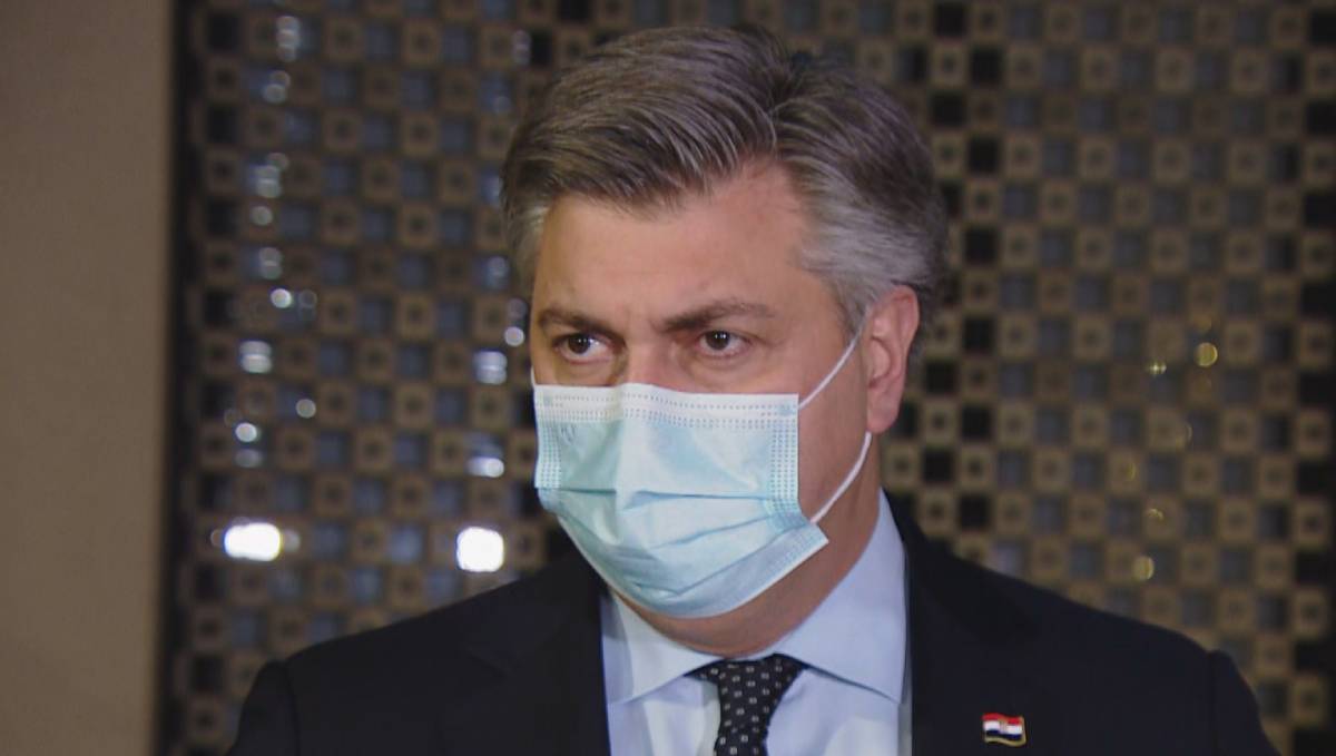 Plenković: Uvjeren sam da će se većina građana Hrvatske cijepiti