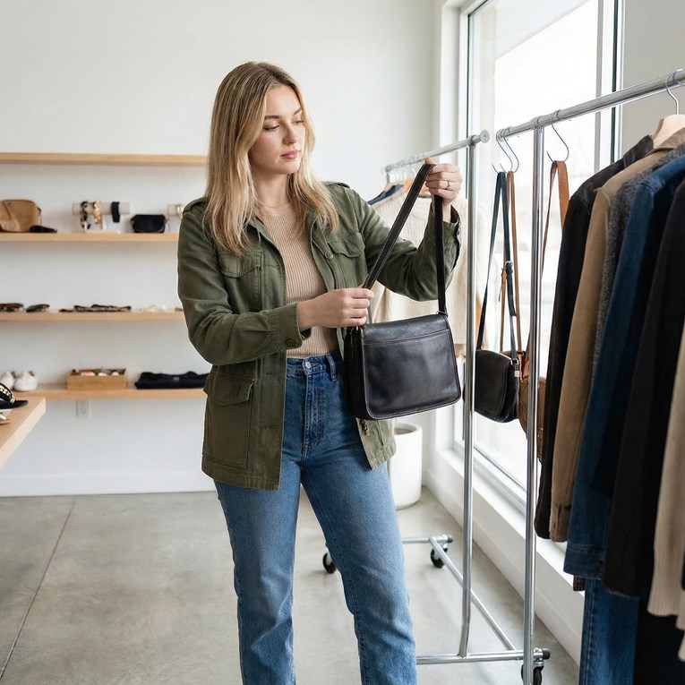 Žena kupila torbicu u second-handu. Kad je vidjela što je unutra, nastala je dvojba